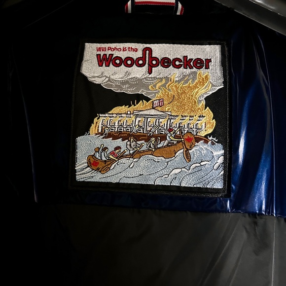Water resistant and wind tested Coat by Woodpecker is %100 Animal Free (Vegan) - Picture 9 of 12